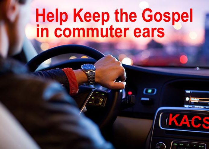 Please help share Jesus on-air, online, and in the community: